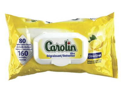 CAROLIN HYGIËNEDOEKJES  (80 extra lange/160 normale doekjes)